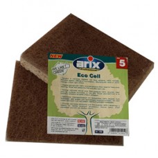 Spugna Eco Cell - abrasiva - Arix - conf. 5 pezzi Spugna Eco Cell - abrasiva - Arix - conf. 5 pezzi