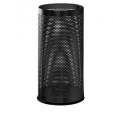Portaombrelli - metallo traforato - altezza 48 cm - nero - Perfetto