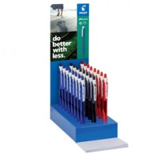 Penna a sfera Rexgrip - punta 1.0 mm - colori assortiti - Pilot - expo 40 pezzi Penna a sfera Rexgrip - punta 1.0 mm - colori assortiti - Pilot - expo 40 pezzi