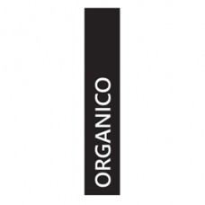 Etichetta adesiva raccolta differenziata - con stampa "ORGANICO" - 50 x 200 mm - vinile - bianco opaco - Medial International