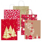 Shopper in carta kraft - con manici - 36 x 46 x 12 cm - fantasia natale - Rex Sadoch Shopper in carta kraft - con manici - 36 x 46 x 12 cm - fantasia natale - Rex Sadoch