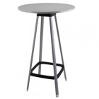 Tavolo bar alto Tapas TAVTA - rotondo - grigio - Unisit Tavolo bar alto Tapas TAVTA - rotondo - grigio - Unisit