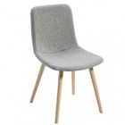 Poltroncina visitatore Tosca TO4L - senza braccioli - grigio chiaro - Unisit