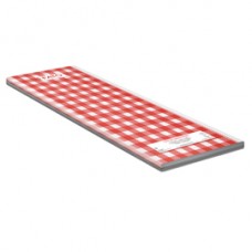 Tovaglia Tissue - linea Snack - 100 x 100 cm - rosso/bianco - Fato - conf. 50 pezzi Tovaglia Tissue - linea Snack - 100 x 100 cm - rosso/bianco - Fato - conf. 50 pezzi