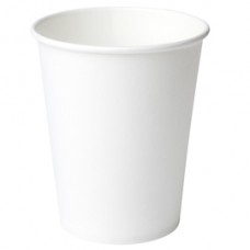 Bicchiere in carta - 350 ml - bianco - Signor Bio - conf. 50 pezzi Bicchiere in carta - 350 ml - bianco - Signor Bio - conf. 50 pezzi