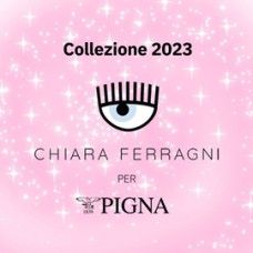 Gomma glitter Chiara Ferragni collezione 2023 - colori assortiti - Pigna - conf. 3 pezzi