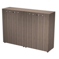 Coppia mobili medi Elegance - con ante - 180 x 45,3 x 126,2 cm - noce toscano Coppia mobili medi Elegance - con ante - 180 x 45,3 x 126,2 cm - noce toscano