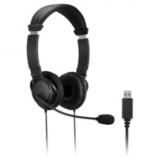 Cuffie stereo - con microfono e controllo del volume - connessione USB-A - Kensington Cuffie stereo - con microfono e controllo del volume - connessione USB-A - Kensington