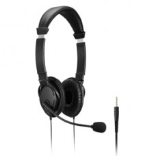 Cuffie stereo - con microfono e controllo del volume - connessione 3.5 mm - Kensington Cuffie stereo - con microfono e controllo del volume - connessione 3.5 mm - Kensington