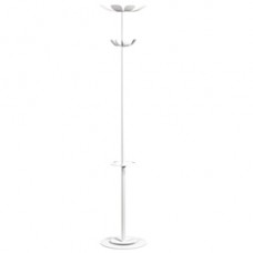 Appendiabiti Easycloth White Edition - 8 posti - acciaio - bianco/nero - Paperflow