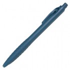 Penna detectabile retrattile - a lunga durata - leggermente ruvida - blu