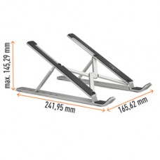 Supporto alza notebook Fold - fino a 15' - Durable Supporto alza notebook Fold - fino a 15' - Durable