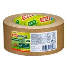 Nastro adesivo Tesapack Eco - paper standard ecoLogo - 50 m x 5 cm - avana - Tesa Nastro adesivo Tesapack Eco - paper standard ecoLogo - 50 m x 5 cm - avana - Tesa
