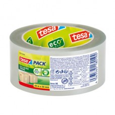 Nastro adesivo Tesapack Eco - ultra strong ecoLogo - 5 cm x 66 m - trasparente - Tesa Nastro adesivo Tesapack Eco - ultra strong ecoLogo - 5 cm x 66 m - trasparente - Tesa