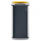 Cestino gettacarte Wastee - per raccolta differenziata - 60 L - Giallo - Kobra