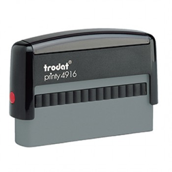 Timbro Original Printy 4916 - personalizzabile - 70 x 100 mm - 3 righe - autoinchiostrante - Trodat