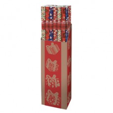 Rotolo carta regalo natale - 3 x 1 m - fantasia bambini - colori assortiti - Rex Sadoch Rotolo carta regalo natale - 3 x 1 m - fantasia bambini - colori assortiti - Rex Sadoch