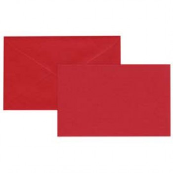 Biglietto natale neutro - con busta - 9 x 14 cm - rosso - Rex Sadoch Biglietto natale neutro - con busta - 9 x 14 cm - rosso - Rex Sadoch