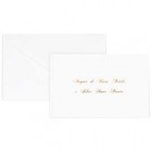 Biglietto natale con busta - 9 x 14 cm - stampa oro - bianco - Rex Sadoch Biglietto natale con busta - 9 x 14 cm - stampa oro - bianco - Rex Sadoch