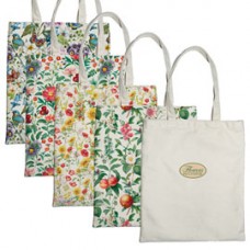Shopper Nature Flowers - 42x38,5 cm - eco cotone - fantasie assortite - Pigna Shopper Nature Flowers - 42x38,5 cm - eco cotone - fantasie assortite - Pigna