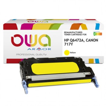 Armor - Toner Compatibile per Hp Q6472A - Giallo - 4.000 pag Armor - Toner Compatibile per Hp Q6472A - Giallo - 4.000 pag