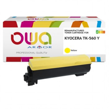 Armor - Toner Compatibile per Kyocera TK-560Y - Giallo - 10.000 pag Armor - Toner Compatibile per Kyocera TK-560Y - Giallo - 10.000 pag