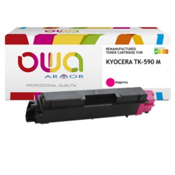 Armor - Toner Compatibile per Kyocera TK-590M - Magenta - 5.000 pag Armor - Toner Compatibile per Kyocera TK-590M - Magenta - 5.000 pag