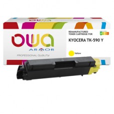 Armor - Toner Compatibile per Kyocera TK-590Y - Giallo - 5.000 pag