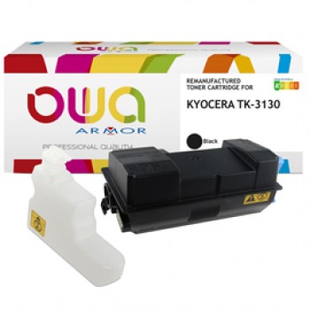 Armor - Toner Compatibile per Kyocera TK-3130 - Nero - 25.000 pag Armor - Toner Compatibile per Kyocera TK-3130 - Nero - 25.000 pag