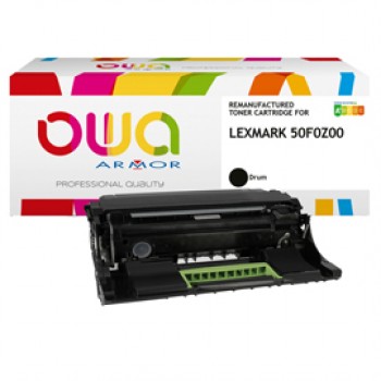 Armor - Tamburo Compatibile per Lexmark - Nero - 50F0Z00 - 1.200 pag