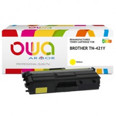 Armor - Toner Compatibile per Brother TN-421Y - Giallo - 1.400 pag Armor - Toner Compatibile per Brother TN-421Y - Giallo - 1.400 pag