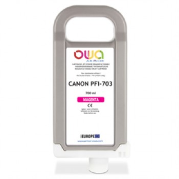 Armor - Cartuccia per Canon PFI-703 - Magenta - 700ml