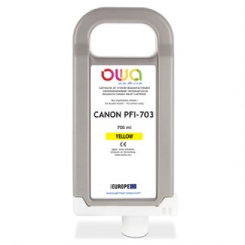 Armor - Cartuccia per Canon PFI-703 - Giallo - 700ml Armor - Cartuccia per Canon PFI-703 - Giallo - 700ml