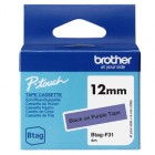 Brother - Nastro - Nero/Viola - BTAGF31 - 12mm x 4mt Brother - Nastro - Nero/Viola - BTAGF31 - 12mm x 4mt