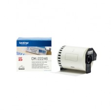 Brother - Nastro adesivo in Carta - Nero/Bianco - 103.6 mm-30.48 metri lunghezza - QL1100/1110N - DK22246 Brother - Nastro adesivo in Carta - Nero/Bianco - 103.6 mm-30.48 metri lunghezza - QL1100/1110N - DK22246