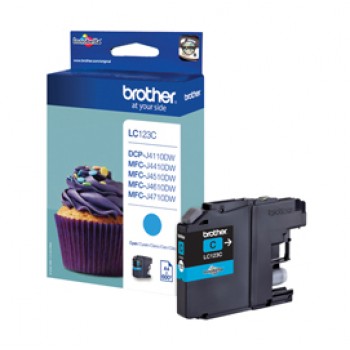 Brother - Cartuccia - Ciano - LC123C - 600 pag