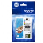 Brother - Kit Cartucce - Nero/ Ciano/Magenta/Giallo - LC421VAL - 200 pag Brother - Kit Cartucce - Nero/ Ciano/Magenta/Giallo - LC421VAL - 200 pag