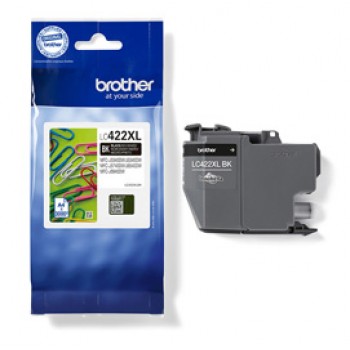 Brother - Cartuccia - Nero - LC422XLBK - 3.000 pag