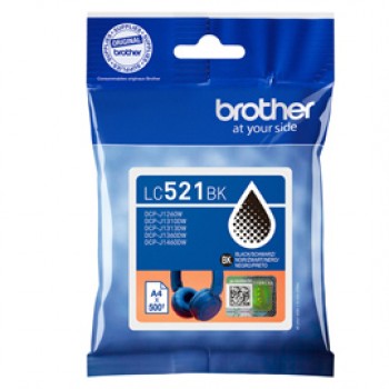 Brother - Cartuccia - Nero - LC521BK - 500 pag