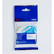 Brother - Nastro - Blu/Bianco - MK233 - 12mm x 8mt Brother - Nastro - Blu/Bianco - MK233 - 12mm x 8mt