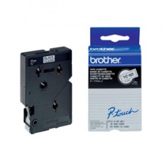 Brother - Nastro - Trasparente/Nero - TC101 - 12mm x 7,7mt Brother - Nastro - Trasparente/Nero - TC101 - 12mm x 7,7mt