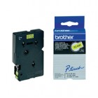 Brother - Nastro -  Nero/Giallo - TC691 - 9mm x7,7mt