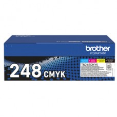 Brother originale - Value Pack Toner - BK/C/M/Y - TN248VAL - 1.000 pag Brother originale - Value Pack Toner - BK/C/M/Y - TN248VAL - 1.000 pag