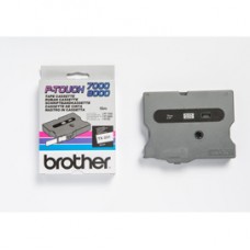 Brother - Nastro -  Nero/Bianco - TX231 - 12mm x15mt