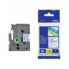 Brother - Nastro - Blu/Trasparente - TZE133 - 12mm x 8mt Brother - Nastro - Blu/Trasparente - TZE133 - 12mm x 8mt