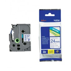 Brother - Nastro - Blu/Bianco - TZE252 - 24mm x 8mt Brother - Nastro - Blu/Bianco - TZE252 - 24mm x 8mt