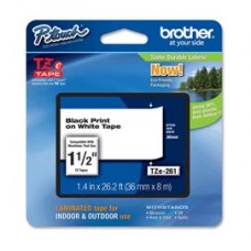 Brother - Nastro - Nero/Bianco - TZE261 - 36mm x 8mt Brother - Nastro - Nero/Bianco - TZE261 - 36mm x 8mt