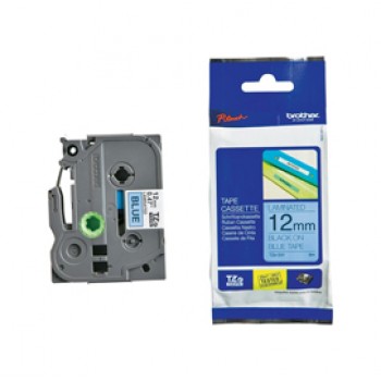 Brother - Nastro -  Nero/Blu - TZE531 - 12mm x 8mt