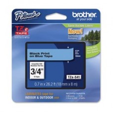 Brother - Nastro - Nero/Blu - TZE541 - 18mm x 8mt Brother - Nastro - Nero/Blu - TZE541 - 18mm x 8mt