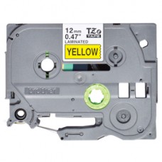 Brother - Nastro - Nero/Giallo - TZE631S - 12mm x 4mt